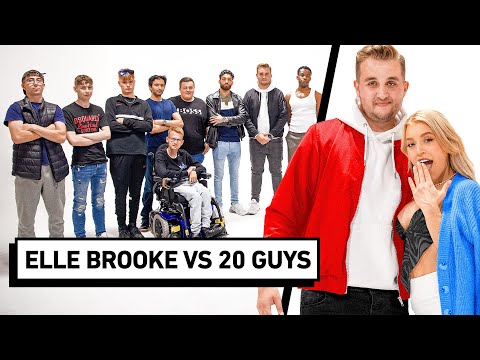 ELLE BROOKE VS 20 GUYS!