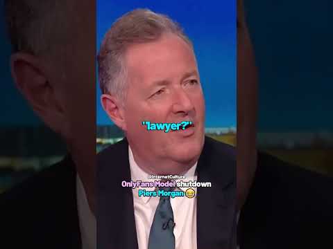 OF Model Elle Brooke Shutdown Piers Morgan 🤣