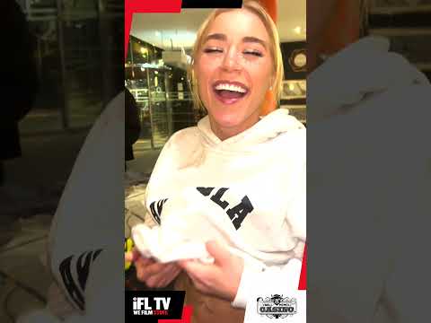 Elle Brooke RIPPED ahead of AJ Bunker fight 🔥